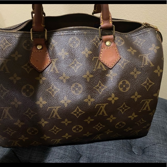 Louis Vuitton Monogram Vintage speedy 25 - Picture 4 of 6
